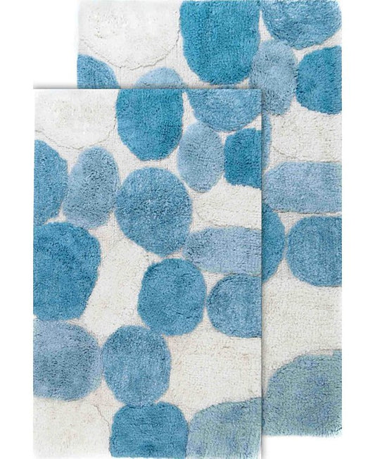 Pebbles 2 Piece Bath Rug Set