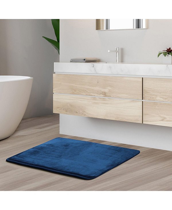 Non-Slip, Ultra Soft Plush, Memory Foam Bath Rug - Small 17"24"