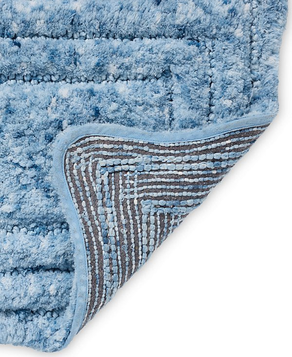 Niki Scallop Skid-Resistant Bath Rug, 20" x 32"